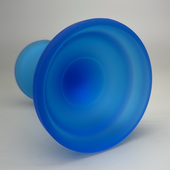 Vintage Westmoreland Cobalt Blue 
Fairy Lamp Base CandleHolder - Picture 7 of 10